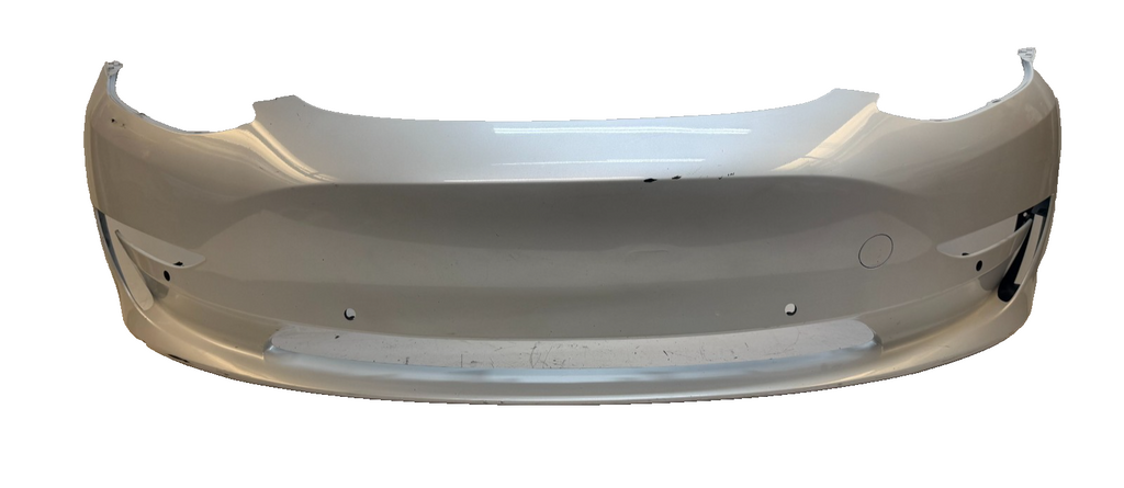 2017-2023 Tesla Model 3 Front Bumper Cover Panel w/ Park Sensor Hole Assembly
