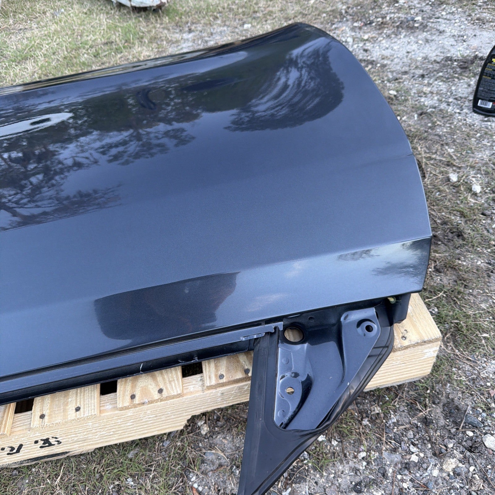 2020-2024 Tesla Model Y Front Driver Side Door Shell Panel Left LH Gray PMNG