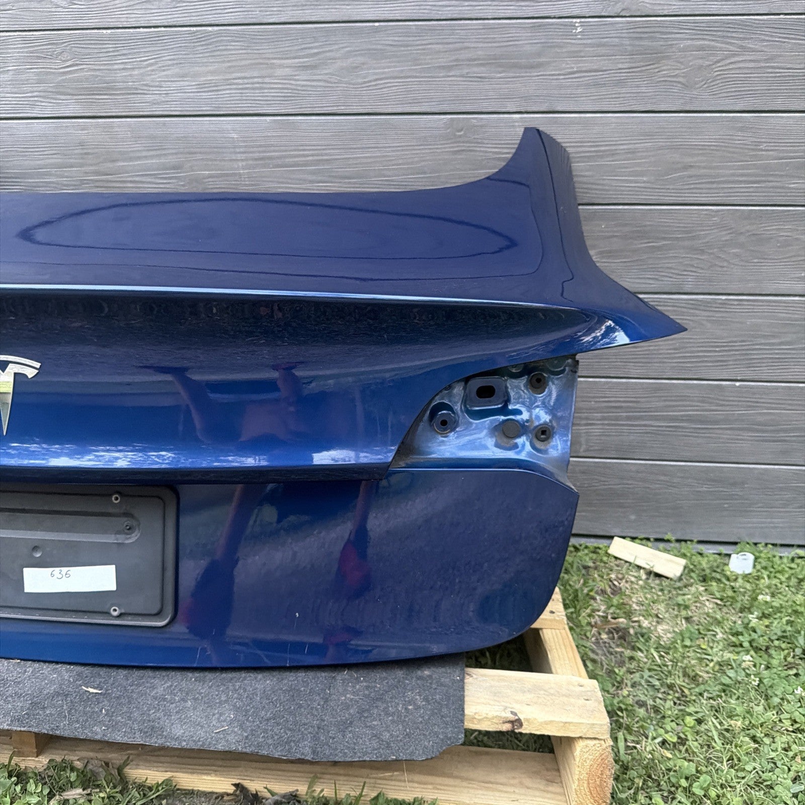 2017-2023 Tesla Model 3 Rear Trunk Tailgate Liftgate Deck Lid Shell Panel BLUE