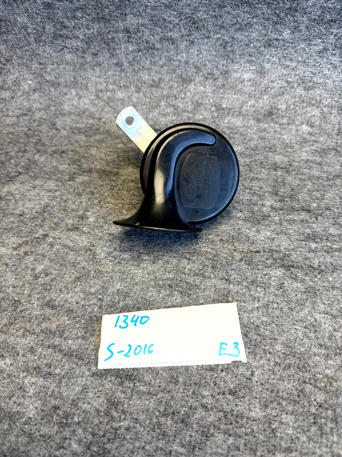 ♦️2012-2020 TESLA MODEL S HIGH & LOW PITCH NOTE TONE HORN SIGNAL OEM, 0020046