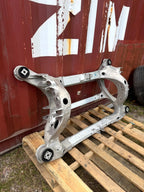 2012 - 2020 TESLA MODEL S REAR SUBFRAME CROSSMEMBER CRADLE OEM, 1009826-00-A