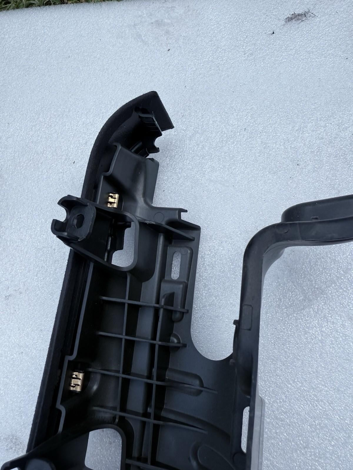 ♦️16-20 TESLA MODEL X FRONT LEFT DOOR COVER PANEL OPENING TRIM OEM, 1051548-00-E