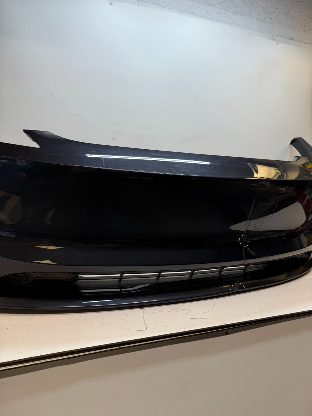 2024-2026 Tesla Model 3 Front Bumper Cover Panel W/O Sensor Holes P2005802-00-B