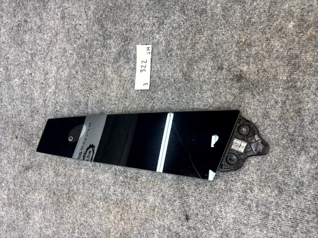 2017‑2023 TESLA MODEL 3 RIGHT SIDE B‑PILLAR APPLIQUE W/CAMERA OEM, 1100441-00-E