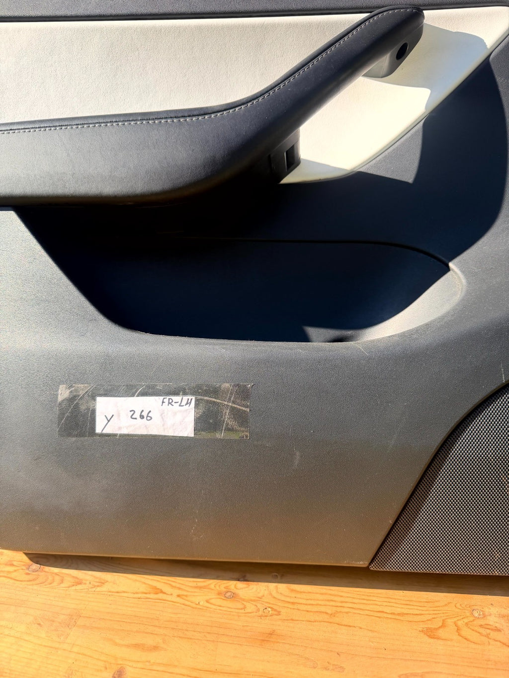 2020 - 2024 TESLA MODEL Y FRONT LEFT SIDE DOOR PANEL CARD OEM, 1497294-91-B
