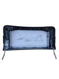 ♦️16-24 TESLA MODEL X REAR RIGHT UPPER DOOR WINDOW GLASS FRAME OEM, 102878200