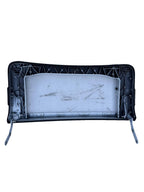 ♦️16-24 TESLA MODEL X REAR RIGHT UPPER DOOR WINDOW GLASS FRAME OEM, 102878200