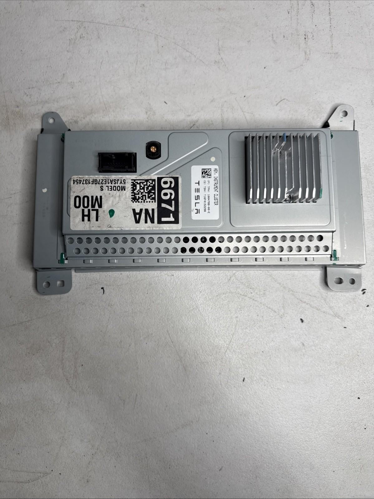 ♦️2012 - 2020 TESLA MODEL S X INSTUMENT CLUSTER GAUGE SCREEN OEM, 1004788-00-E