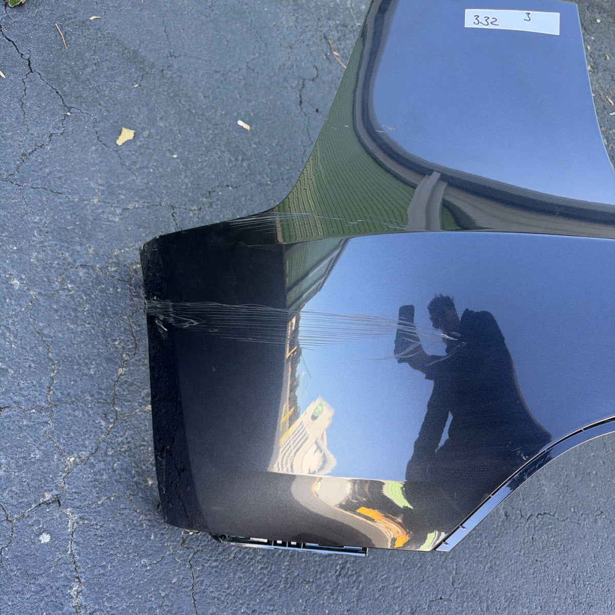 Genuine 2020 2021 2022 2023 Tesla Model Y Rear Bumper Cover OEM Gray