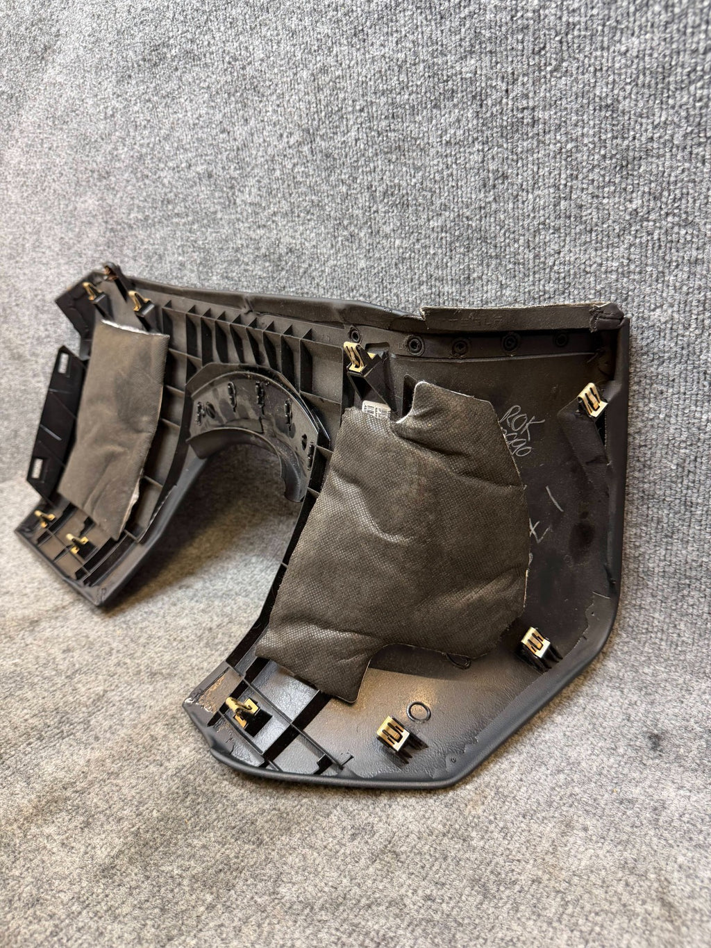2012-20 Tesla Model S Front Left Side Lower Dash Knee Trim Cover 1007013-00-002