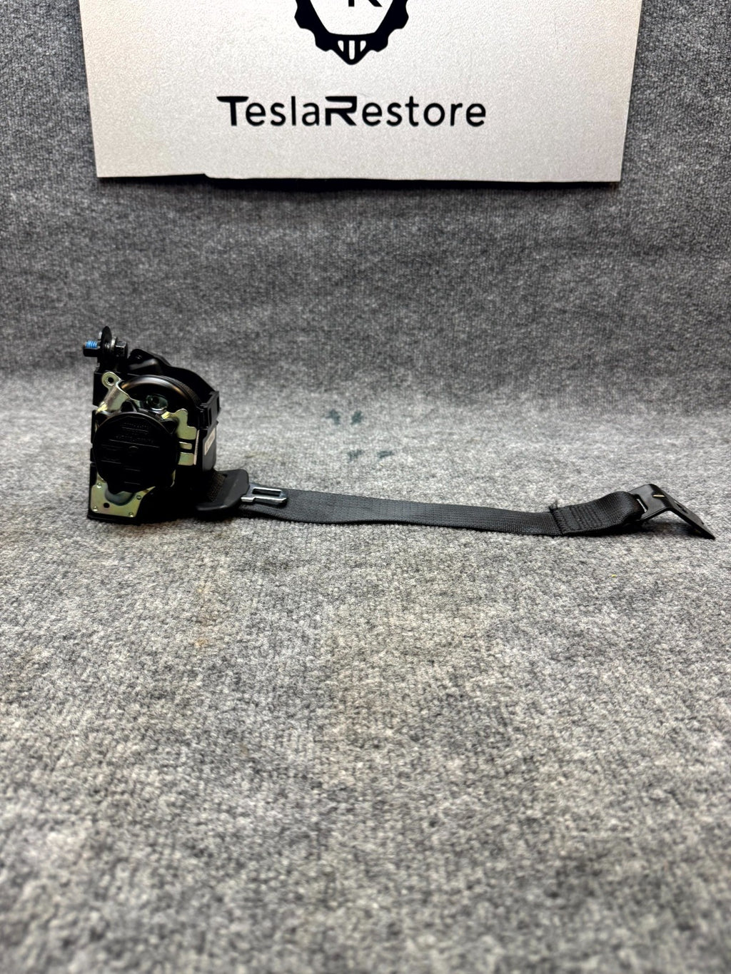 2020 - 2024 TESLA MODEL Y REAR RIGHT / LEFT SIDE SEAT BELT OEM, 1616500-01-C