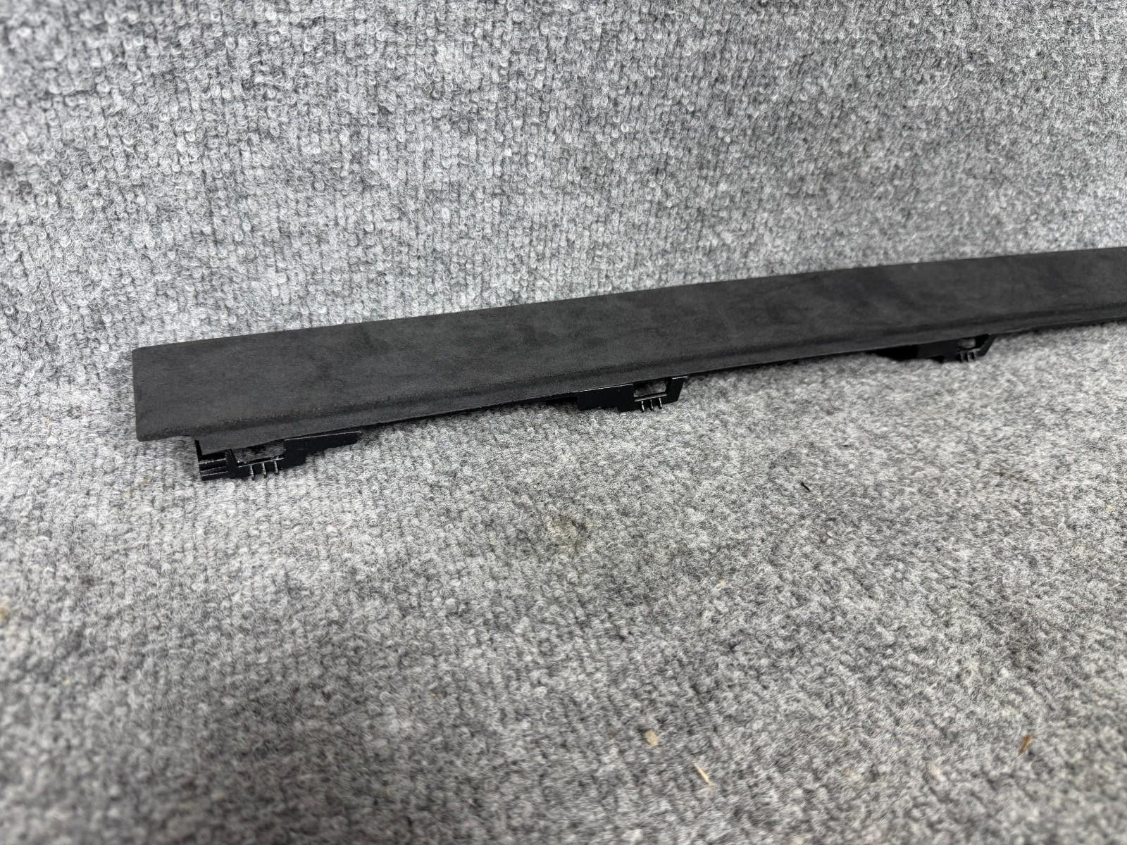 16 - 20 Tesla Model X Rear Left Driver Upper Door Strip Interior Cover Panel OEM