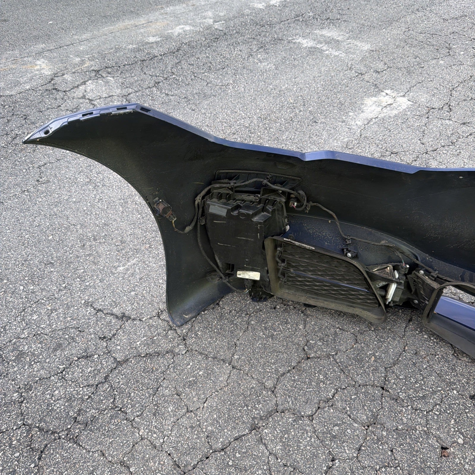 ✅ 2016-2022 OEM Tesla Model S Front Bumper Cover Panel BLUE OEM COMPLETE