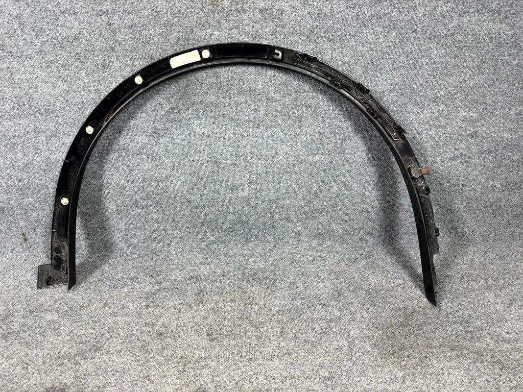 16-21 Tesla Model X Front Left Wheel Arch Trim Panel Molding OEM, 1075636-00-A