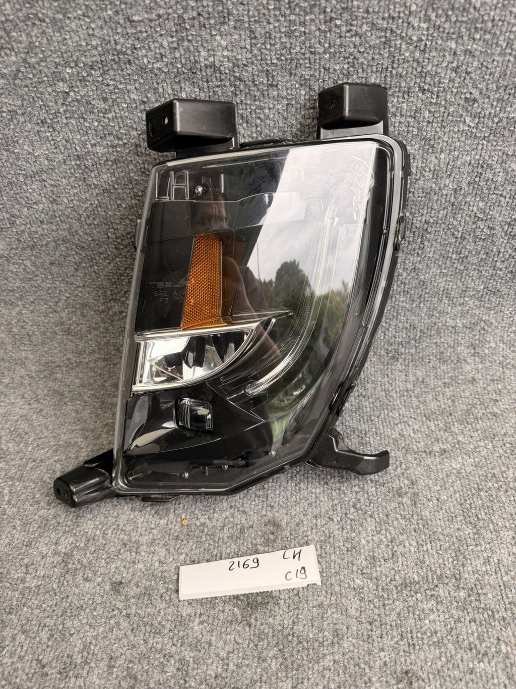 12-20 Model S Front Driver Side LED Fog Light Cornering Lamp Left 6005913-00-I
