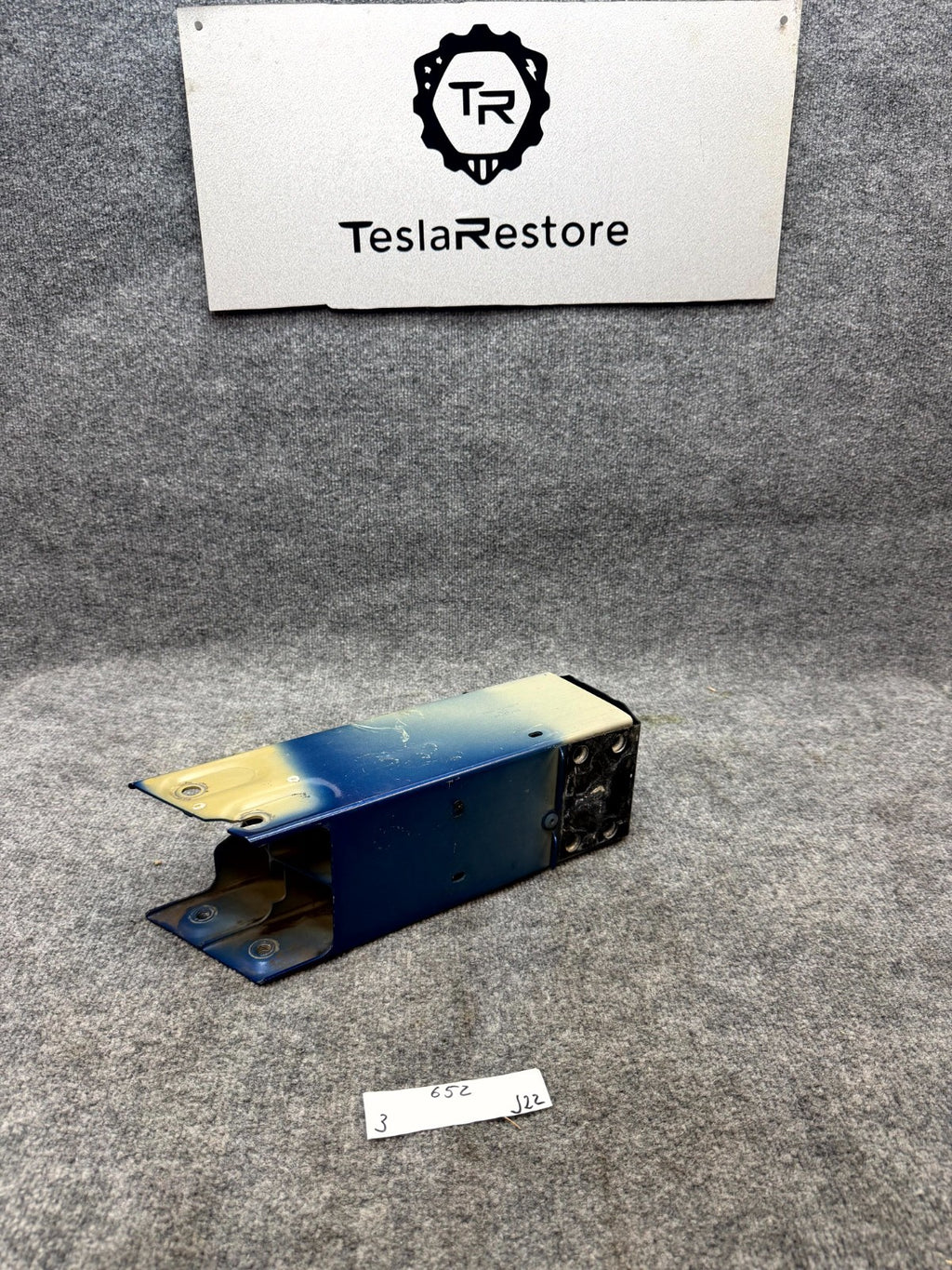 2017-2023 TESLA MODEL 3 FRONT RIGHT SIDE BUMPER RAIL EXTENSION OEM, 1109193-00-C