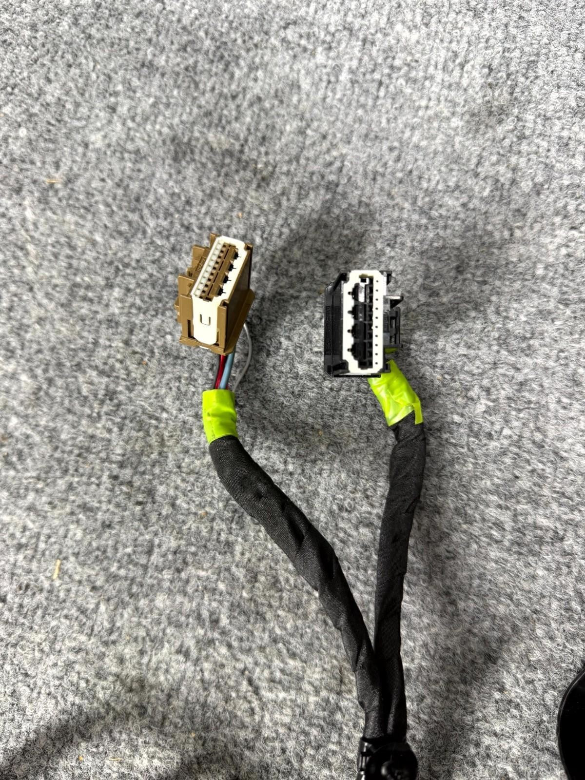 16-23 Tesla Model X Rear Right Cylinder Door Lift Wiring Cable OEM, 1063406-00-G