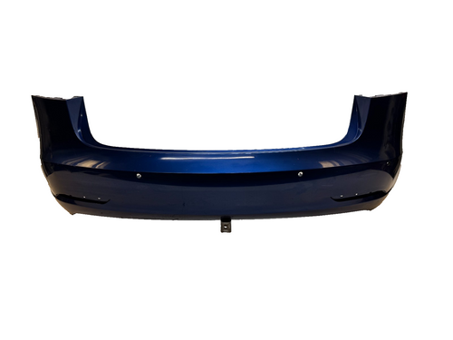 2017-2023 Tesla Model 3 M3 Rear Bumper Cover with Park Assist Sensor Blue