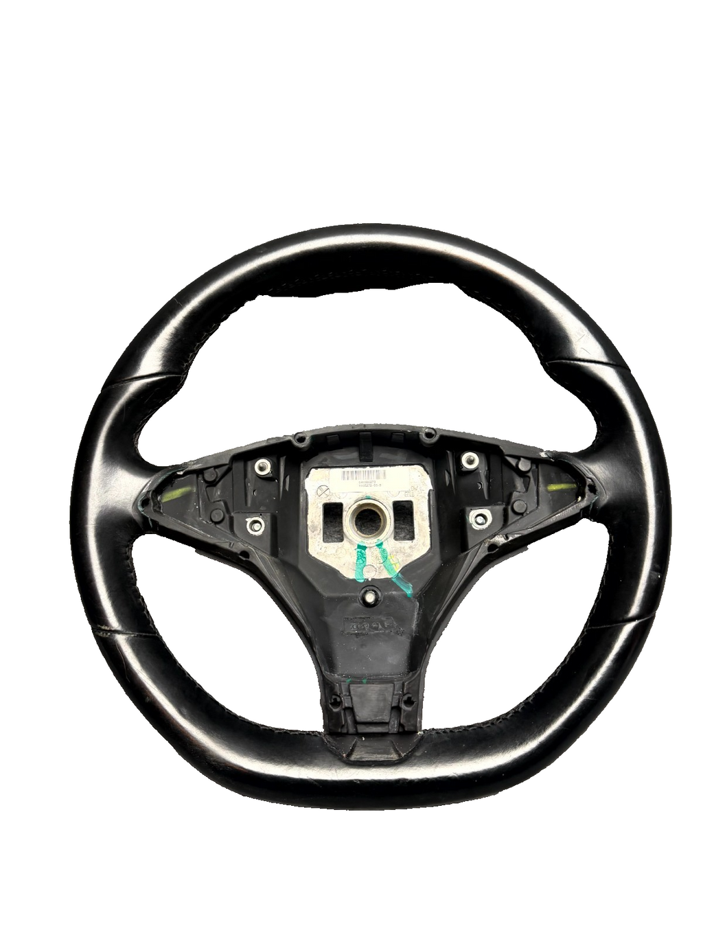 ♦️2012-2020 TESLA MODEL S DRIVER STEERING WHEEL BLACK ASSEMBLY OEM, 1005279-00-D