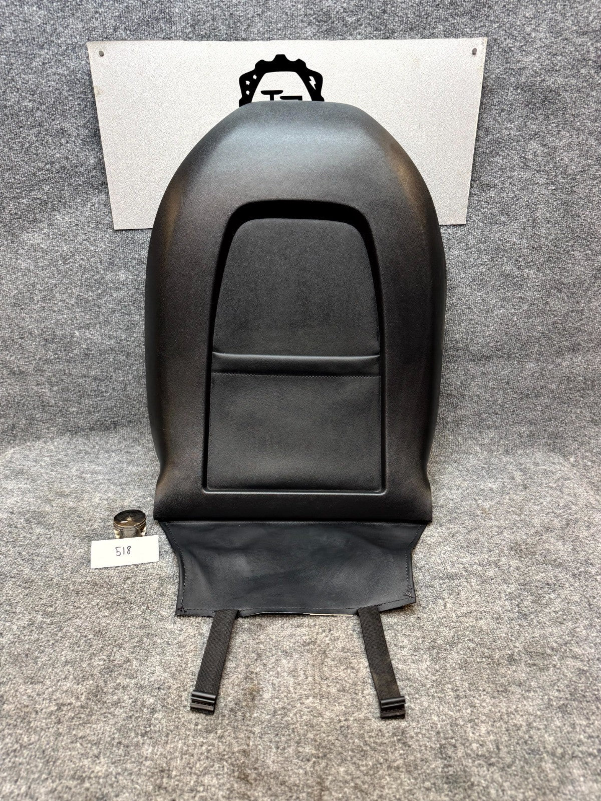 2017 - 2023 TESLA MODEL 3 FRONT LEFT/RIGHT SEAT BACK PANEL TRIM OEM 1104898-00-A