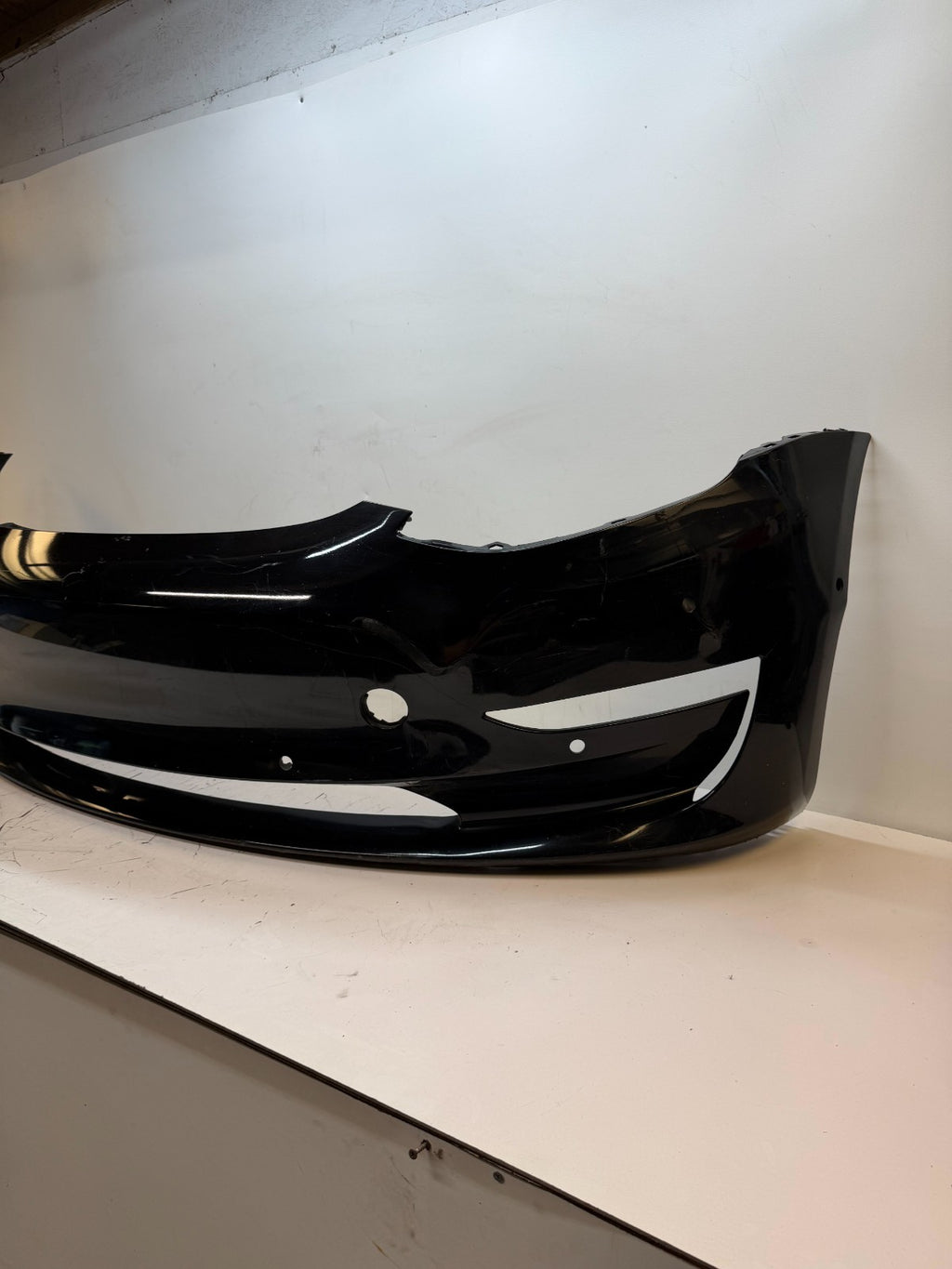 2017-2023 Tesla Model 3 Front Bumper Cover Panel w/ Park Sensor Hole