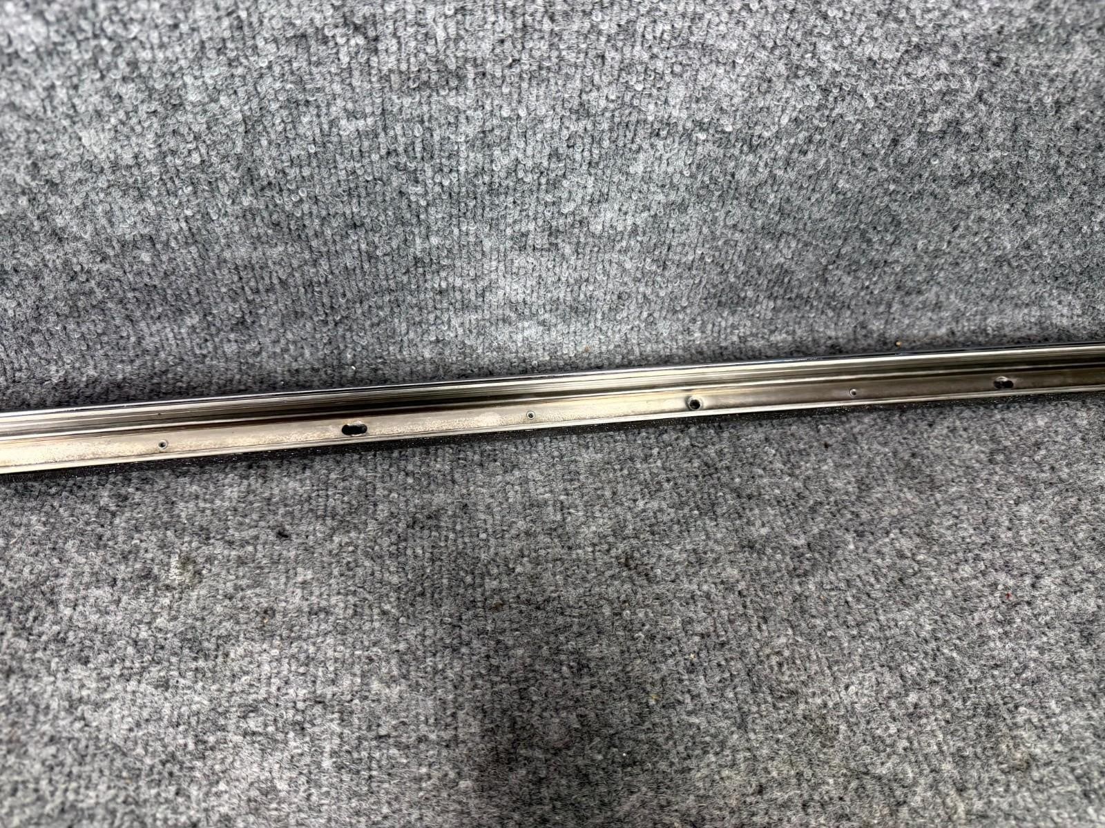 2016-2020 Tesla Model X Rear Upper Right Door Weatherstrip Seal OEM 1032249-00-J