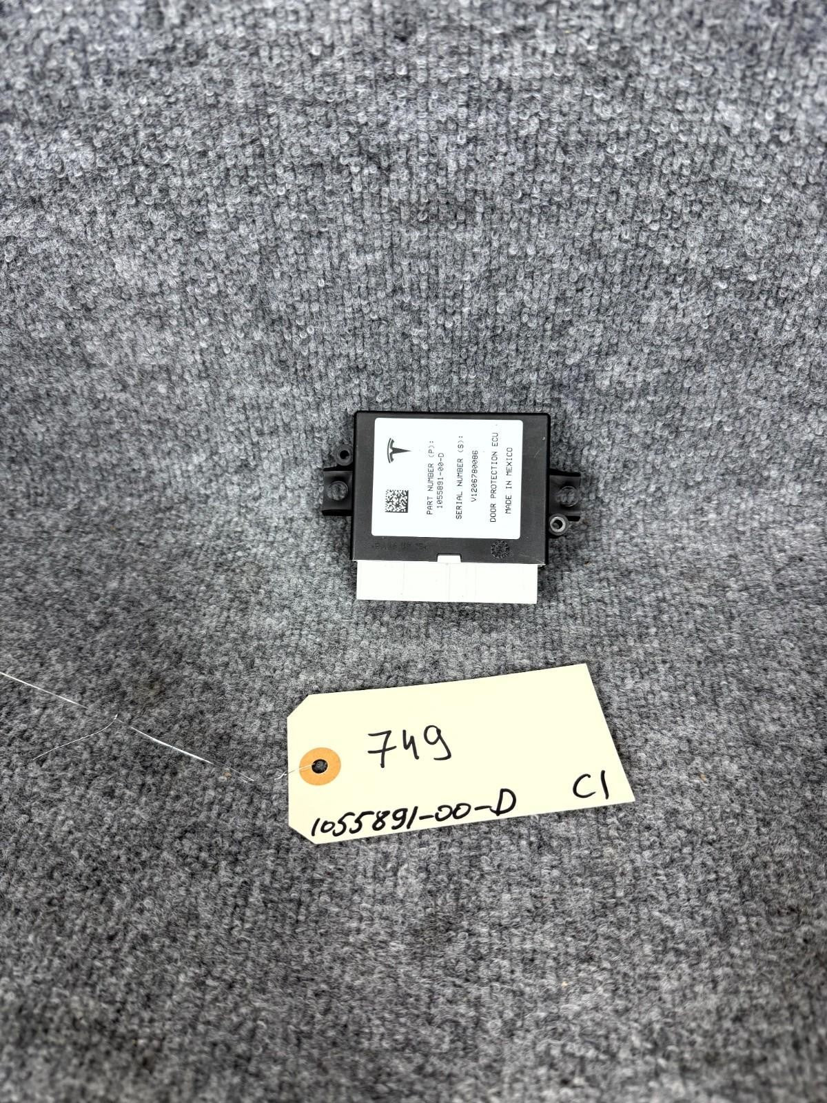 16-23 Tesla Model X Rear Left Door Ultrasonic Control Module Unit OEM,105589100D