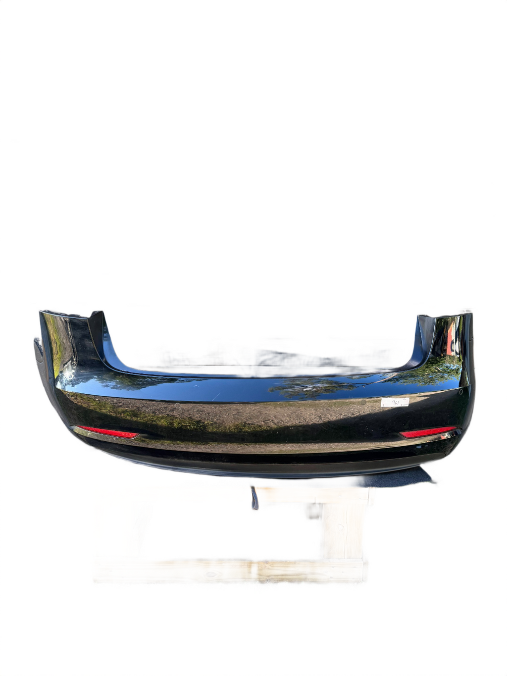 2017 - 2023 TESLA MODEL 3 REAR BUMPER COVER W/ SENSOR HOLE