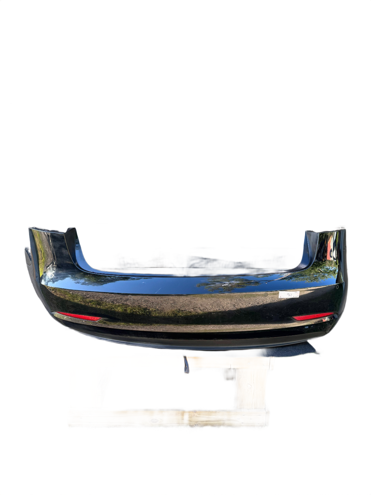 2017 - 2023 TESLA MODEL 3 REAR BUMPER COVER W/ SENSOR HOLE