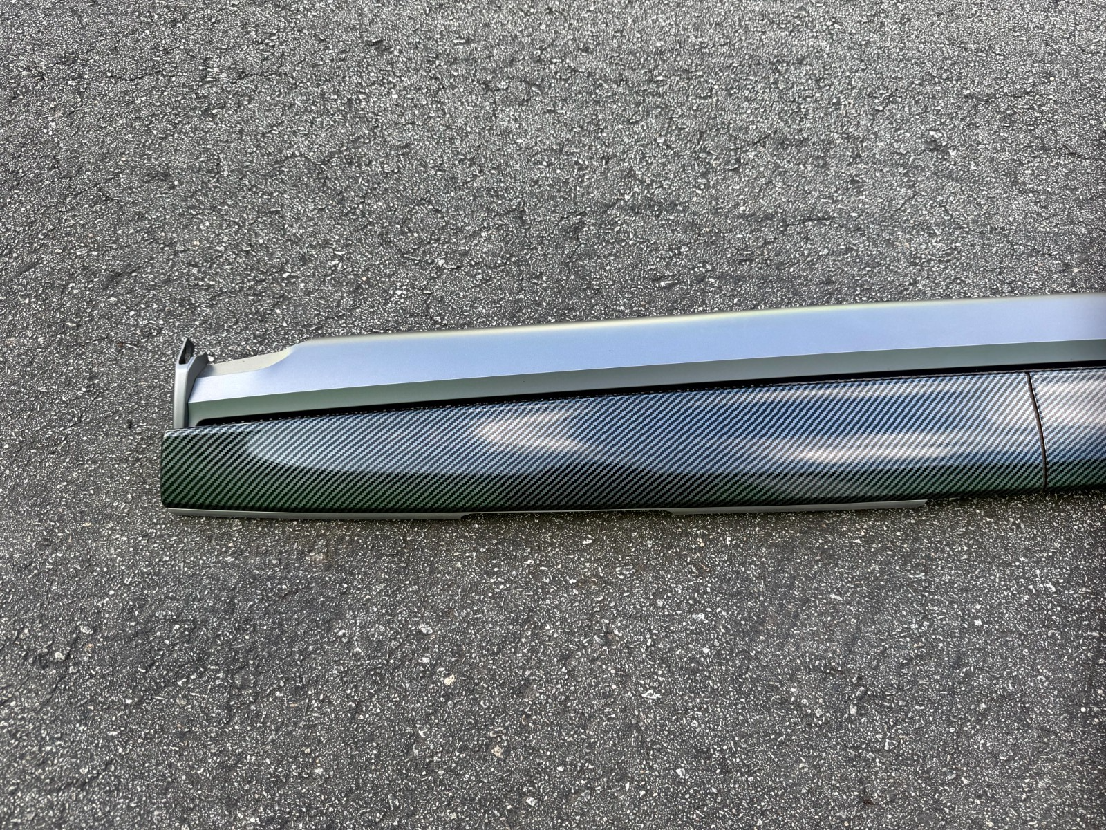 ♦️17-23 TESLA MODEL 3 FRONT DASHBOARD COVER TRIM WOOD PANEL OEM, 1091225-00-F