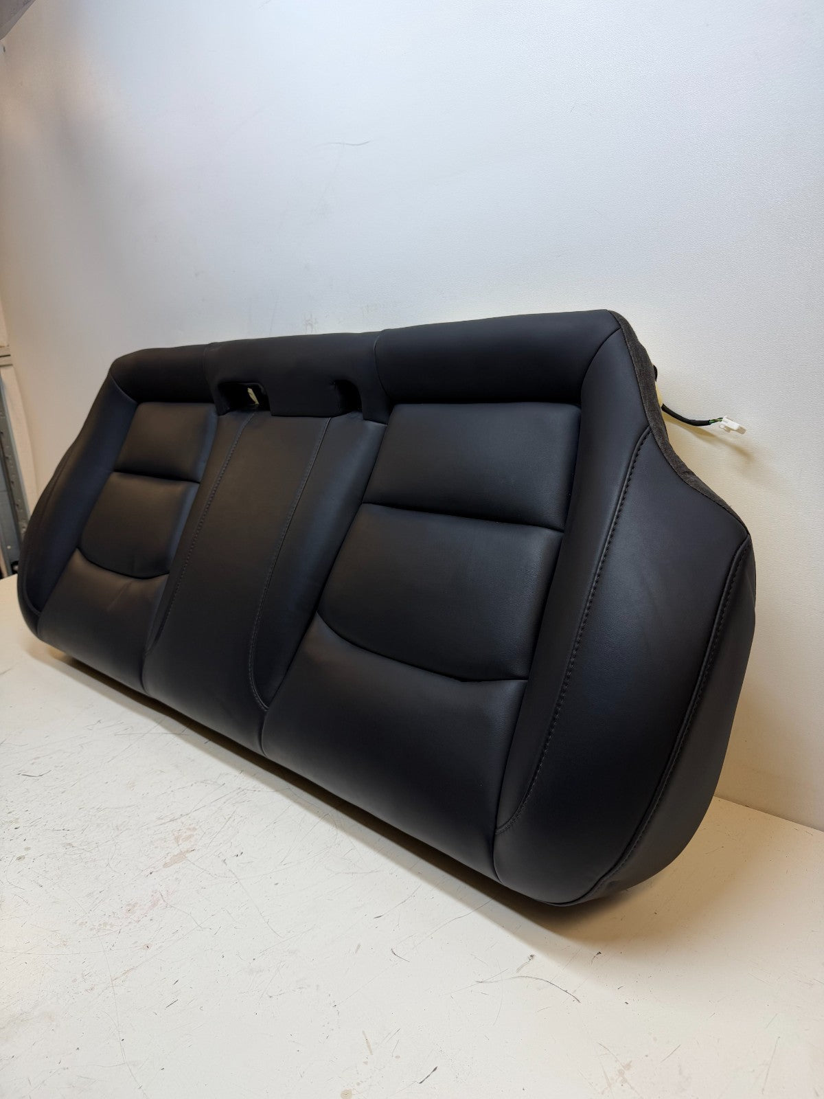 2017-2023 TESLA MODEL 3 REAR LOWER BOTTOM SEAT CUSHION BLACK 1452685-00-B