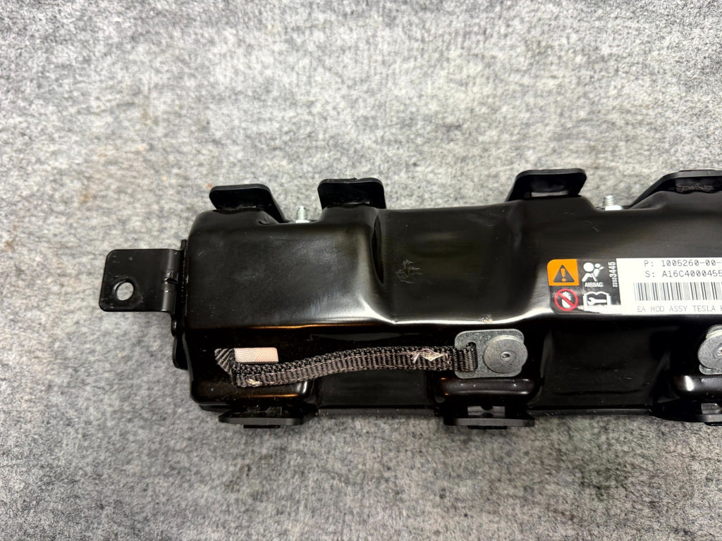 ♦️12-20 TESLA MODEL S FRONT RIGHT SIDE KNEE SAFETY MODULE ASSY OEM, 1005260-00-H