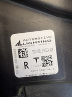OEM 2017-2023 Tesla Model 3 Right Fog Light Passenger side LED 1077392-00-F