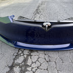 ✅ 2016-2022 OEM Tesla Model S Front Bumper Cover Panel BLUE OEM COMPLETE