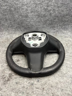 ♦️17-23 TESLA MODEL 3 STEERING WHEEL LEATHER W/ CONTROL SWITCH OEM, 1490214-00-B