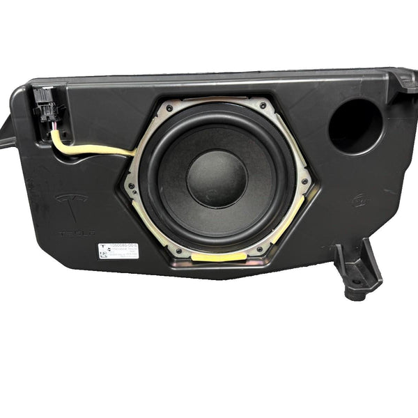 2016-2020 Tesla Model X Rear Subwoofer Bassbox Audio Speaker OEM, 1050085-00-E