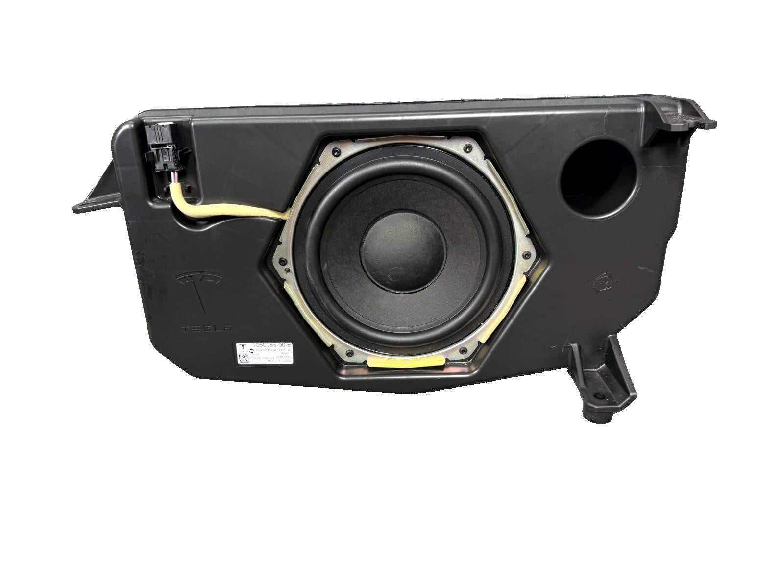 2016-2020 Tesla Model X Rear Subwoofer Bassbox Audio Speaker OEM, 1050085-00-E