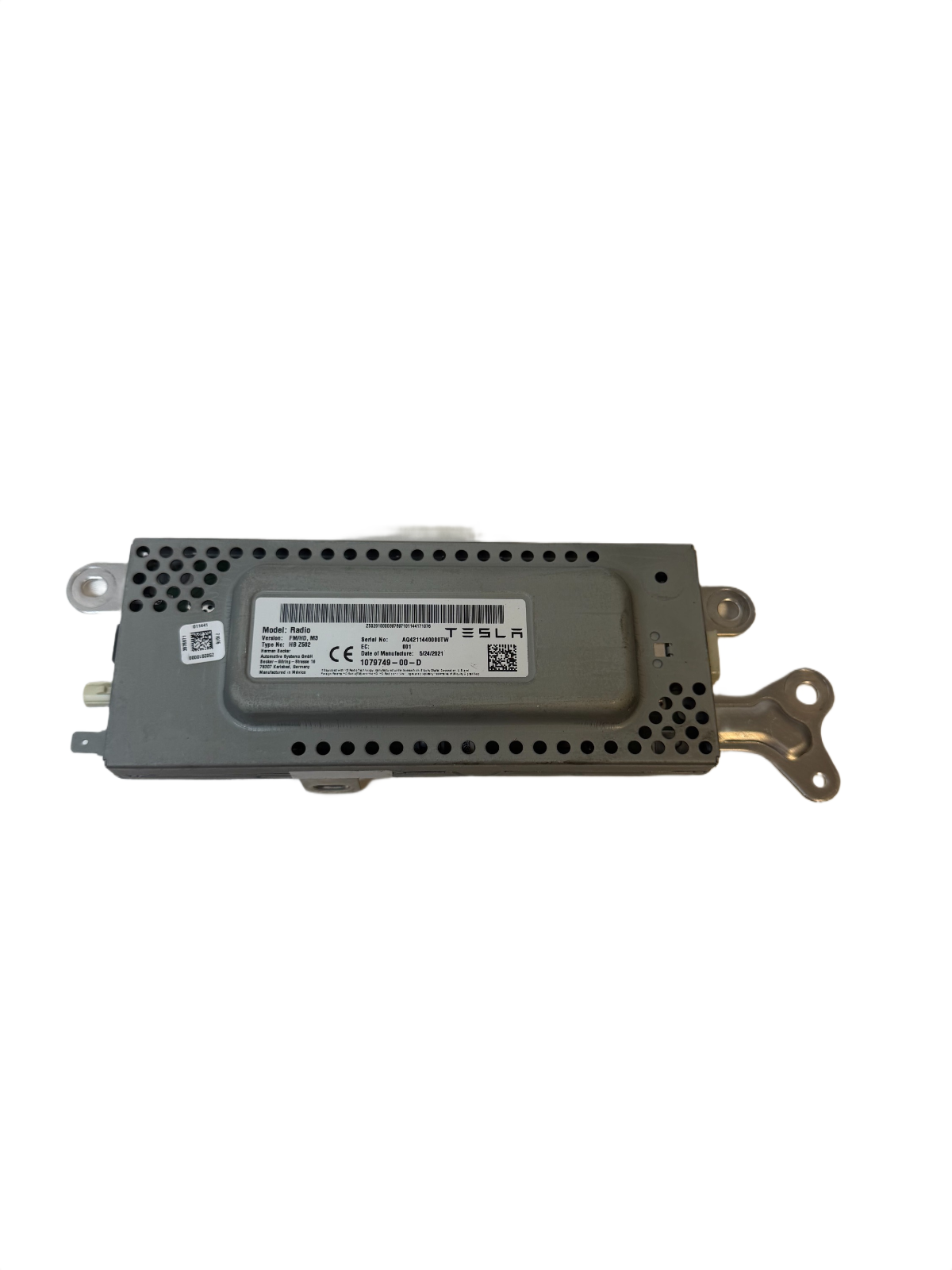 2017-2023 Tesla Model 3 FM HD Radio Receiver Control Module OEM 1079749-00-D
