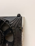 2012-2020 TESLA MODEL S RIGHT COOLING FAN SHROUD W/ CONDENCER 6008357-00-F