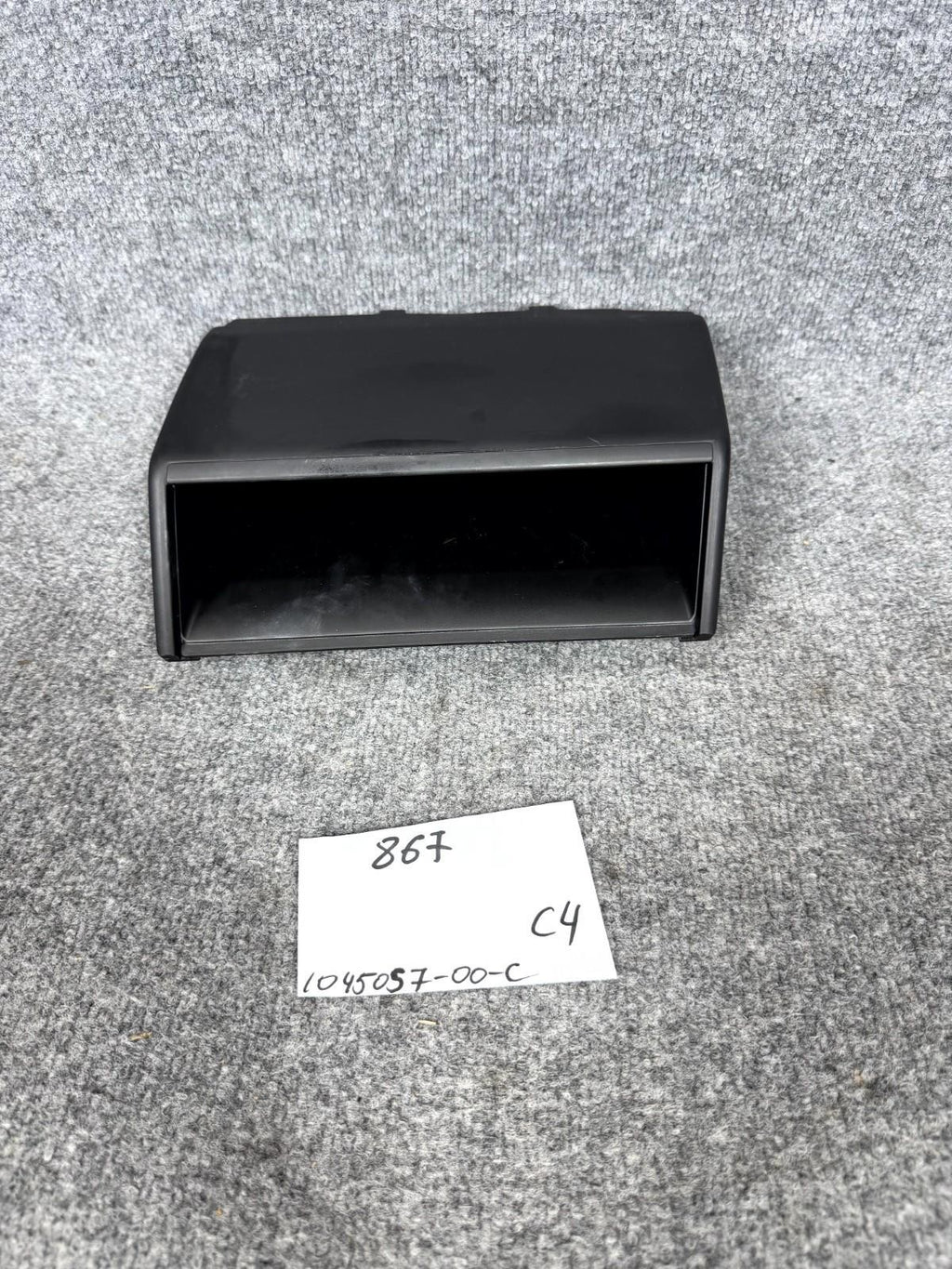 2016-2020 Tesla Model X Dashboard Center Cubby Storage Bin OEM, 1045057-00-C