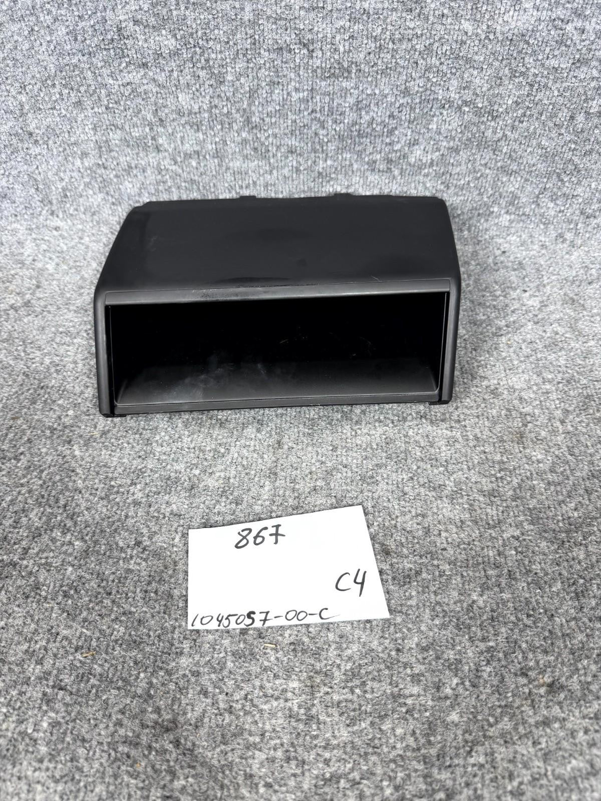 2016-2020 Tesla Model X Dashboard Center Cubby Storage Bin OEM, 1045057-00-C