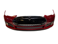2012-2016 Tesla Model S Front Bumper Cover Complete W/ Lights OEM 1017415-00-C