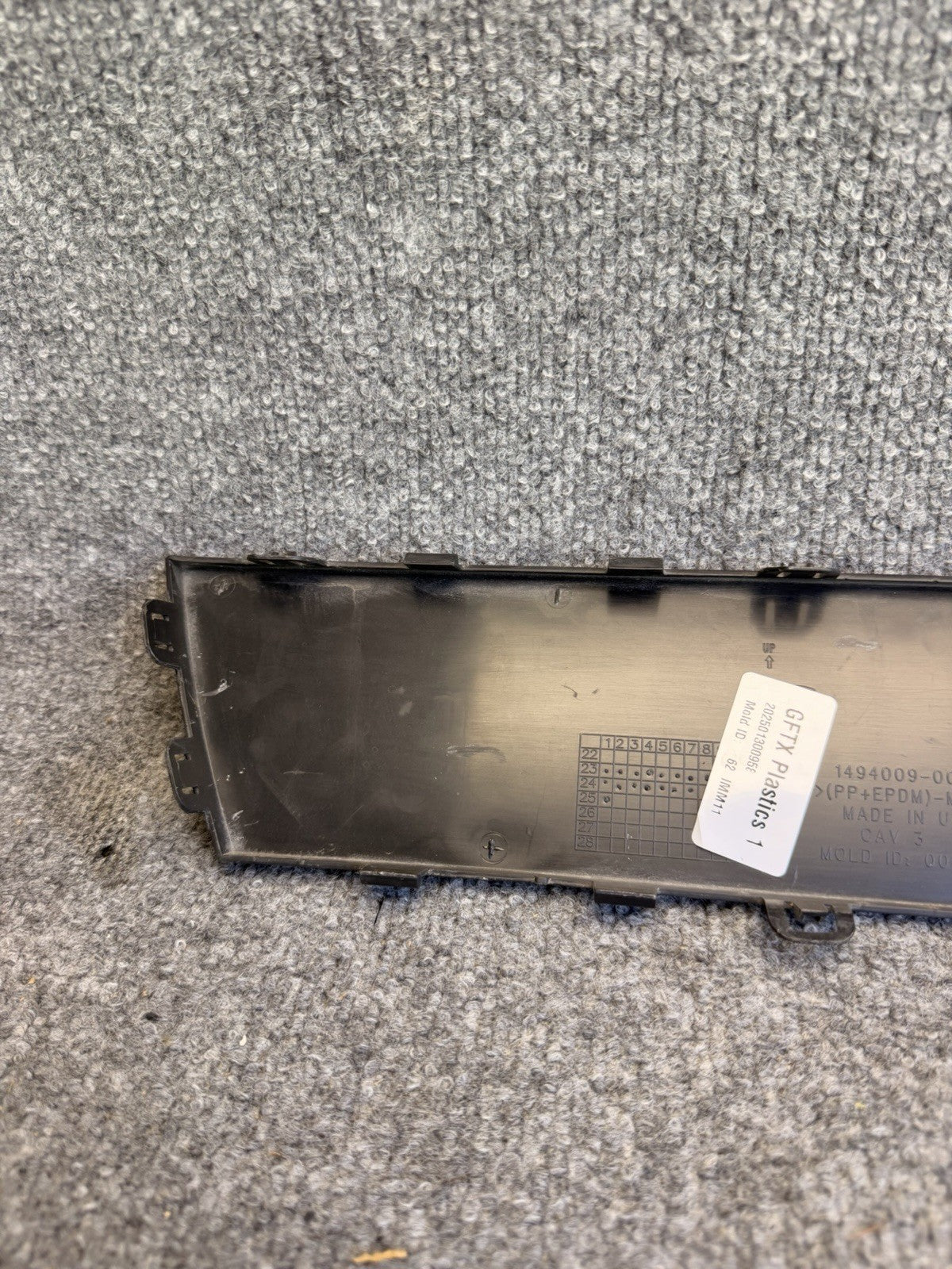 OEM 2020-2024 Tesla Model Y Rear Bumper Tow Hitch Cover 1494009-00-D