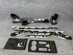 ♦️16-20 Tesla Model X Front Rear Left Right Dashboard Trim Wood OEM 1035826-11-A