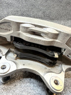 20-24 TESLA MODEL Y FRONT LEFT BRAKE CALIPER W/BREAK HOSE LINE OEM, 2288621-00-A