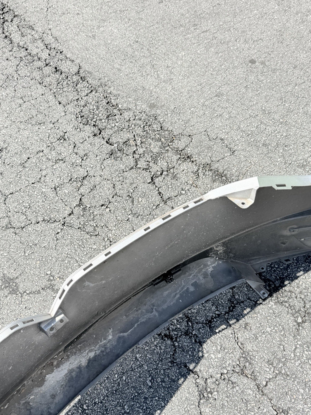 2016-2020 Tesla Model X Front Bumper Cover W/ Lower Valance Diffuser OEM