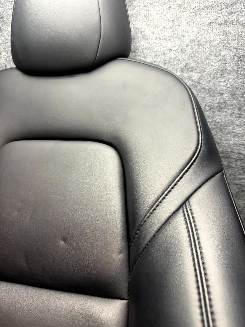 ♦️2017 - 2023 TESLA MODEL 3 FRONT RIGHT SEAT BACK PANEL COVER OEM, 902182A-BK-J
