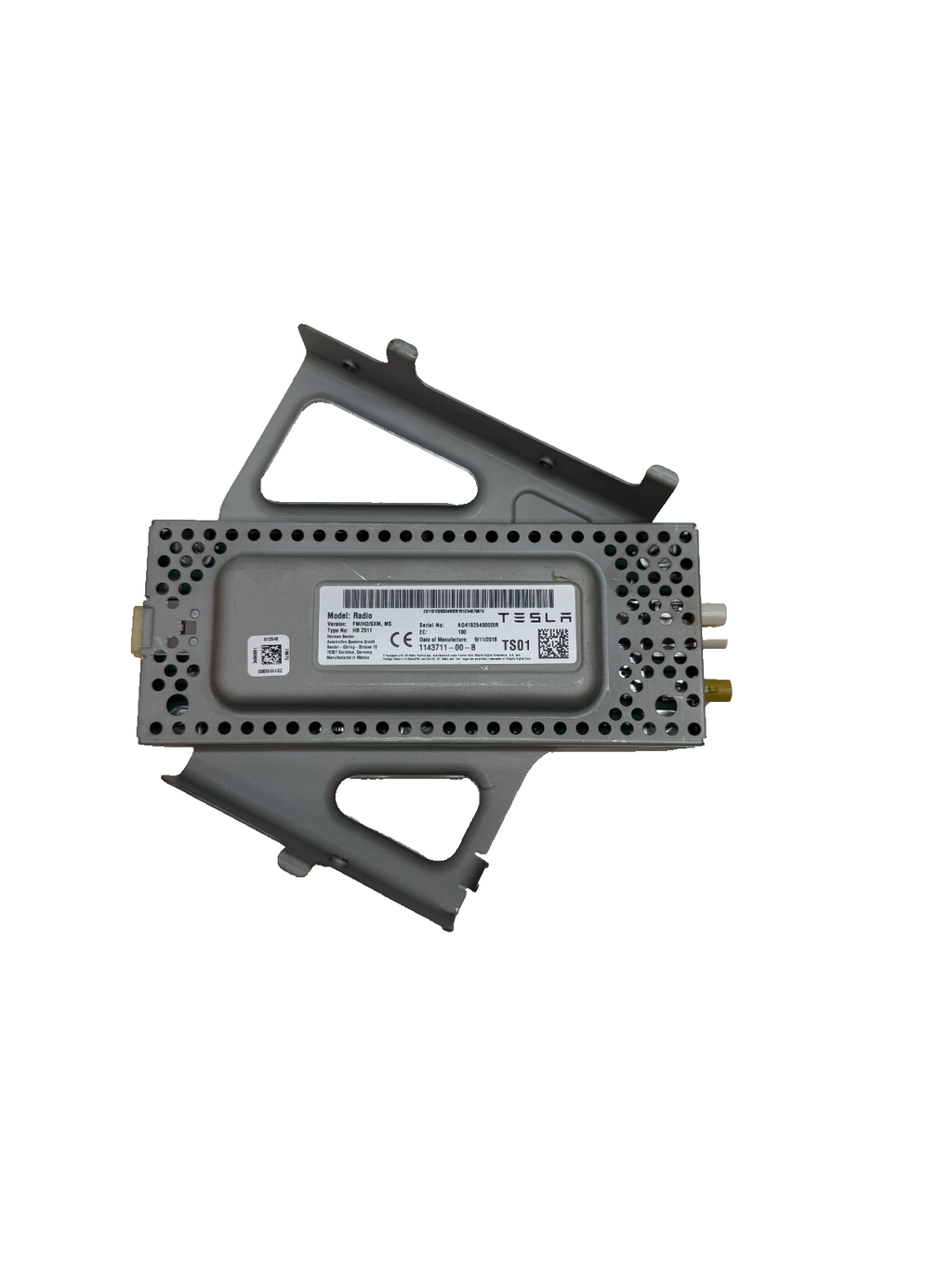 2012-2020 Tesla Model S Radio Amplifier Receiver Unit FM/HD/SXM 1143711-00-B