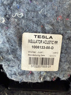2012-20 Tesla Model S Rear Passenger Side Interior Door Panel Cover 1008133-00-D