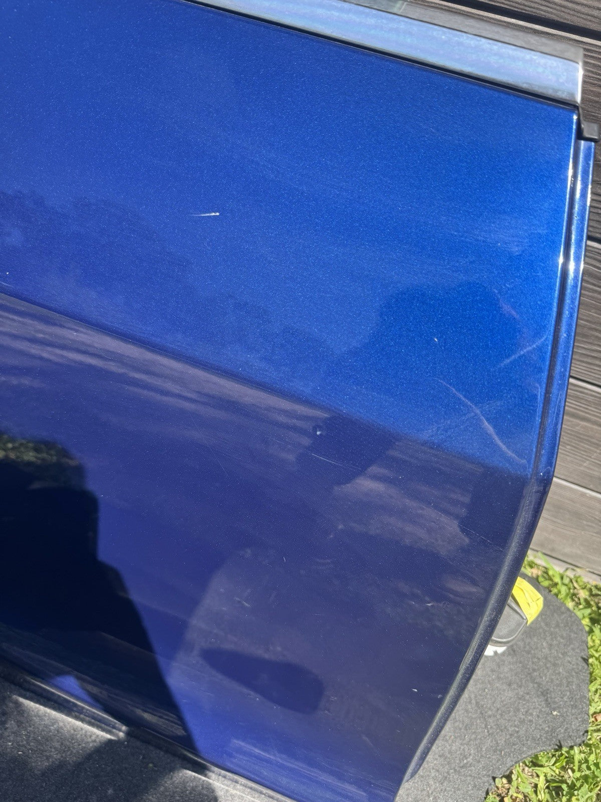 2018-2023 Tesla Model 3 Rear Passenger Side Door Shell Panel Right RH BLUE
